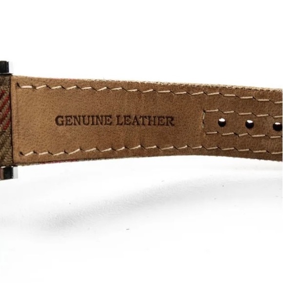 EUC Burberry Women's The City Watch Brown/Red/Black - Picture 7 of 8